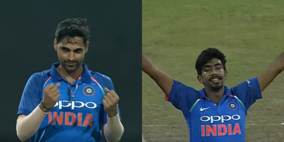 Bhuvneshwar Kumar and Jasprit Bumrah