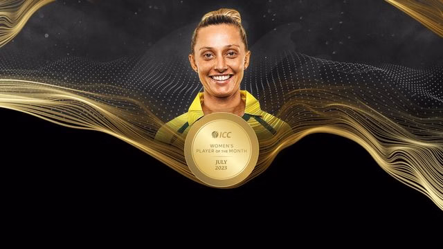 Ashleigh Gardner Claims Consecutive ICC Women's Player of the Month Awards