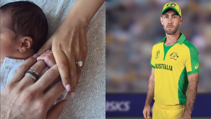 Glenn Maxwell and Wife Vini Raman Welcome a Bundle of Joy: It's a Baby Boy!