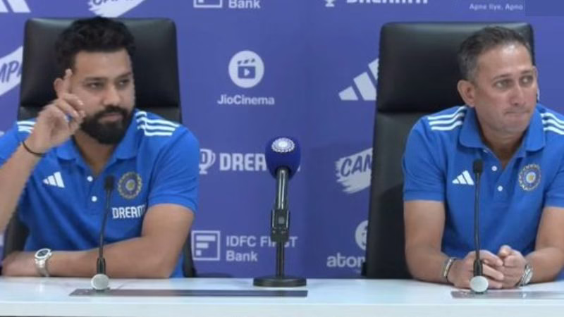 Rohit Sharma and Ajit Agarkar Address T20 World Cup Squad: Spin Focus, Rinku Singh Omission Explained