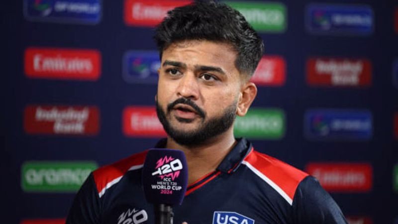 USA Cricketers Saurabh, Harmeet & Monak: Bonding with Indian Stars