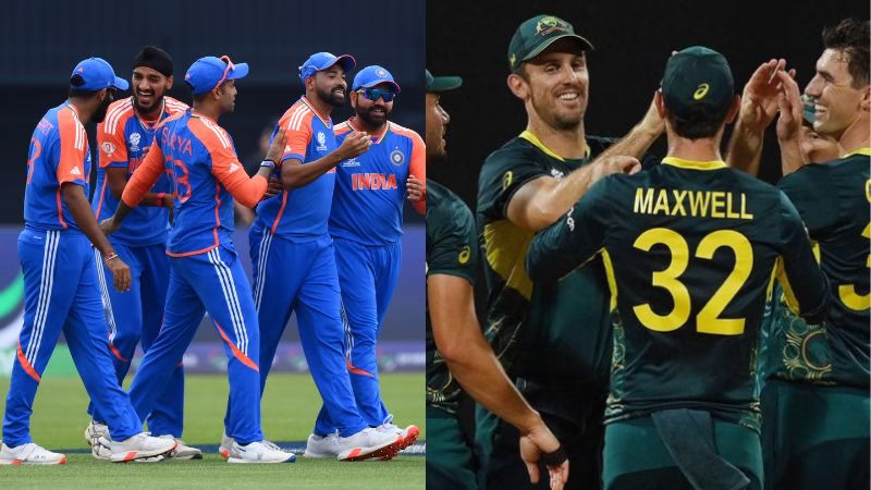 India vs Australia TWorld Cup Super 8 Clash