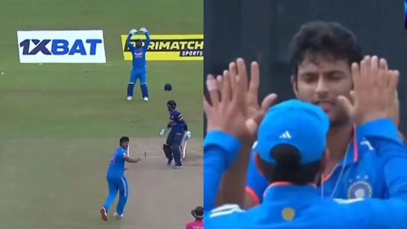 Shivam Dube Shines with Maiden ODI Wicket as India Dominate Sri Lanka in 1st ODI