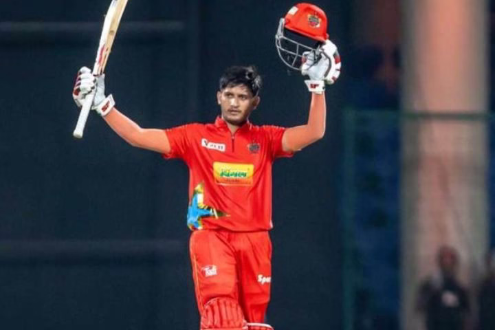 Who is Priyansh Arya Who Joins Yuvraj Singh in Six 6s Record