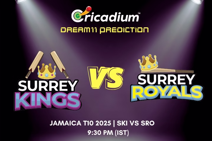 SKI vs SRO Dream11 Prediction Match 25 of Jamaica T10 2025