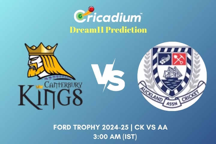CK vs AA Dream11 Prediction Final of Ford Trophy 2024-25
