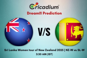 NZ-W vs SL-W Dream11 Prediction 3rd ODI of Sri Lanka Women tour of New Zealand 2025