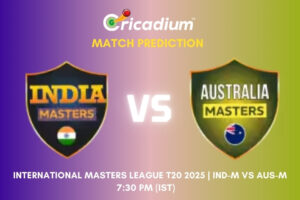 International Masters League T20 2025 1st Semi Final IND-M vs AUS-M Match Prediction