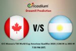 CAN-W vs ARG-W Dream11 Prediction Match 7 of ICC Women's T20 World Cup Americas Qualifier 2025