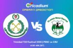 PSSC vs CRU Dream11 Prediction Match 12 of Trinidad T20 Festival 2025