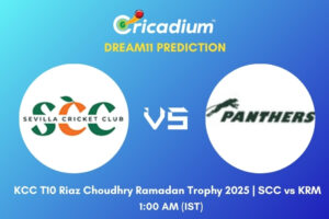 SCC vs KRM Dream11 Prediction Match 9 of KCC T10 Riaz Choudhry Ramadan Trophy 2025