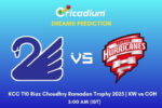 KW vs COH Dream11 Prediction Match 10 of KCC T10 Riaz Choudhry Ramadan Trophy 2025