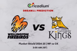 WF vs CK Dream11 Prediction Today Plunket Shield 2024-25 Match 23