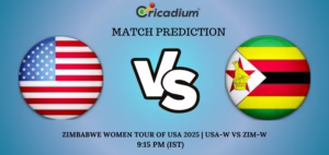 USA-W vs ZIM-W Match Prediction Zimbabwe Women tour of USA 2025 1st T20I