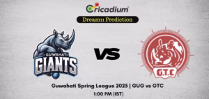 GUG vs GTC Dream11 Prediction Today Guwahati Spring League 2025 Match 18
