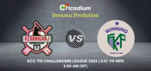 KJC vs WFK Dream11 Prediction Today KCC T10 Challengers League 2025 Match 9