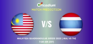 MAL vs THI Match Prediction Malaysia Quadrangular Series 2025 Match 3