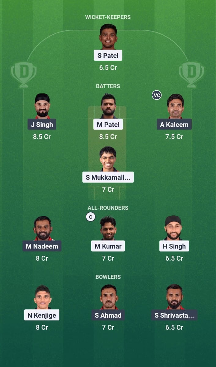 ICC CWC League 2 2025 Match 73 USA vs OMN Dream11 Prediction