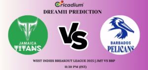 JMT vs BBP Dream11 Prediction Today West Indies Breakout League 2025 Match 9