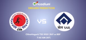 BLP vs BSP Dream11 Prediction Today Chhattisgarh T20 2025 Match 19