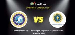 ERL vs CDS Dream11 Prediction Today Kerala Men's T20 Challenger Trophy 2025 Match 23