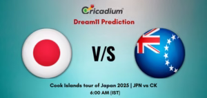 JPN vs CK Dream11 Prediction Today Cook Islands tour of Japan 2025 2nd T20I