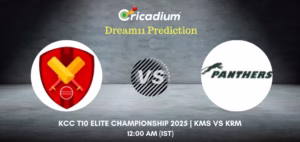 KMS vs KRM Dream11 Prediction Today KCC T10 Elite Championship 2025 Match 9
