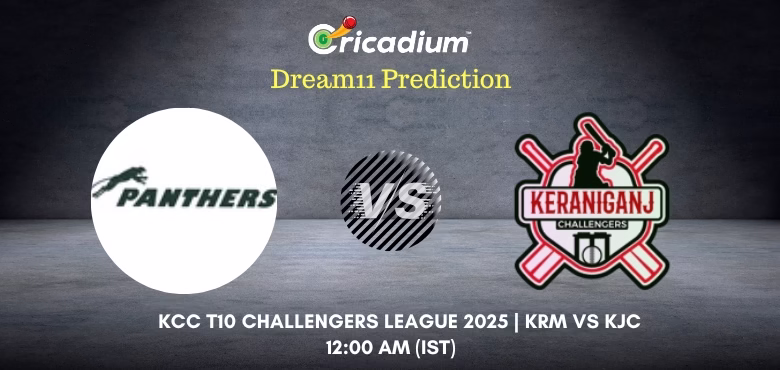 KRM vs KJC Dream11 Prediction Today KCC T10 Challengers League 2025 Match 34