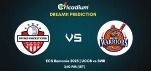 UCCB vs BWR Dream11 Prediction Today ECS Romania 2025 Match 3