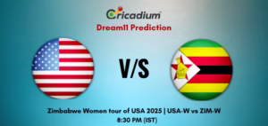 USA-W vs ZIM-W Dream11 Prediction Today Zimbabwe Women tour of USA 2025 2nd ODI