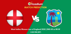 ENG-W vs WI-W Match Prediction West Indies Women tour of England 2025 2nd ODI