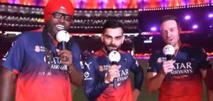 Kohli, ABD, Gayle Join in RCB’s ‘Ee Saala Cup Namdu’ Chant