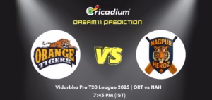 ORT vs NAH Dream11 Prediction Today Vidarbha Pro T20 League 2025 Match 3