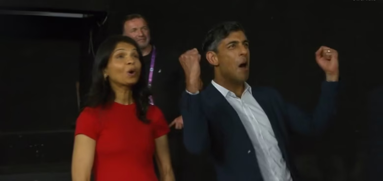 Rishi Sunak Attends IPL Final with Wife in Ahmedabad
