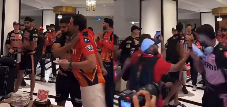 Shreyas Iyer Wipes Cheek After Wadia’s Kiss